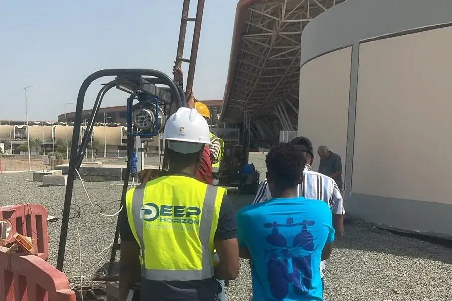 Manhole Cleaning & Maintenance at King Abdulaziz International Airport